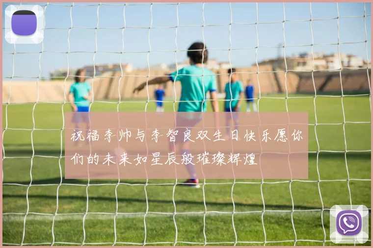 祝福李帅与李智良双生日快乐愿你们的未来如星辰般璀璨辉煌